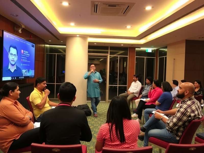 Oceanic Delight India community meetup in Mumbai with players and developers